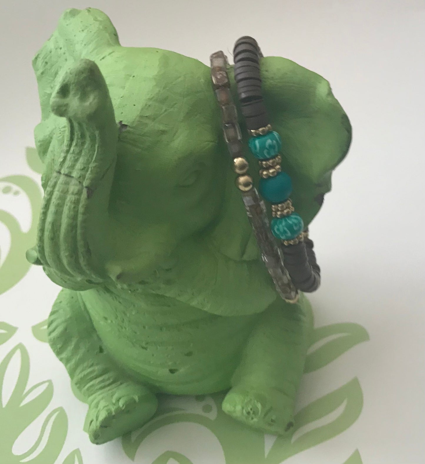 Silent Lady | Bracelet Set Boho Chic Accessory with Beachy Flair - Distinct Designs