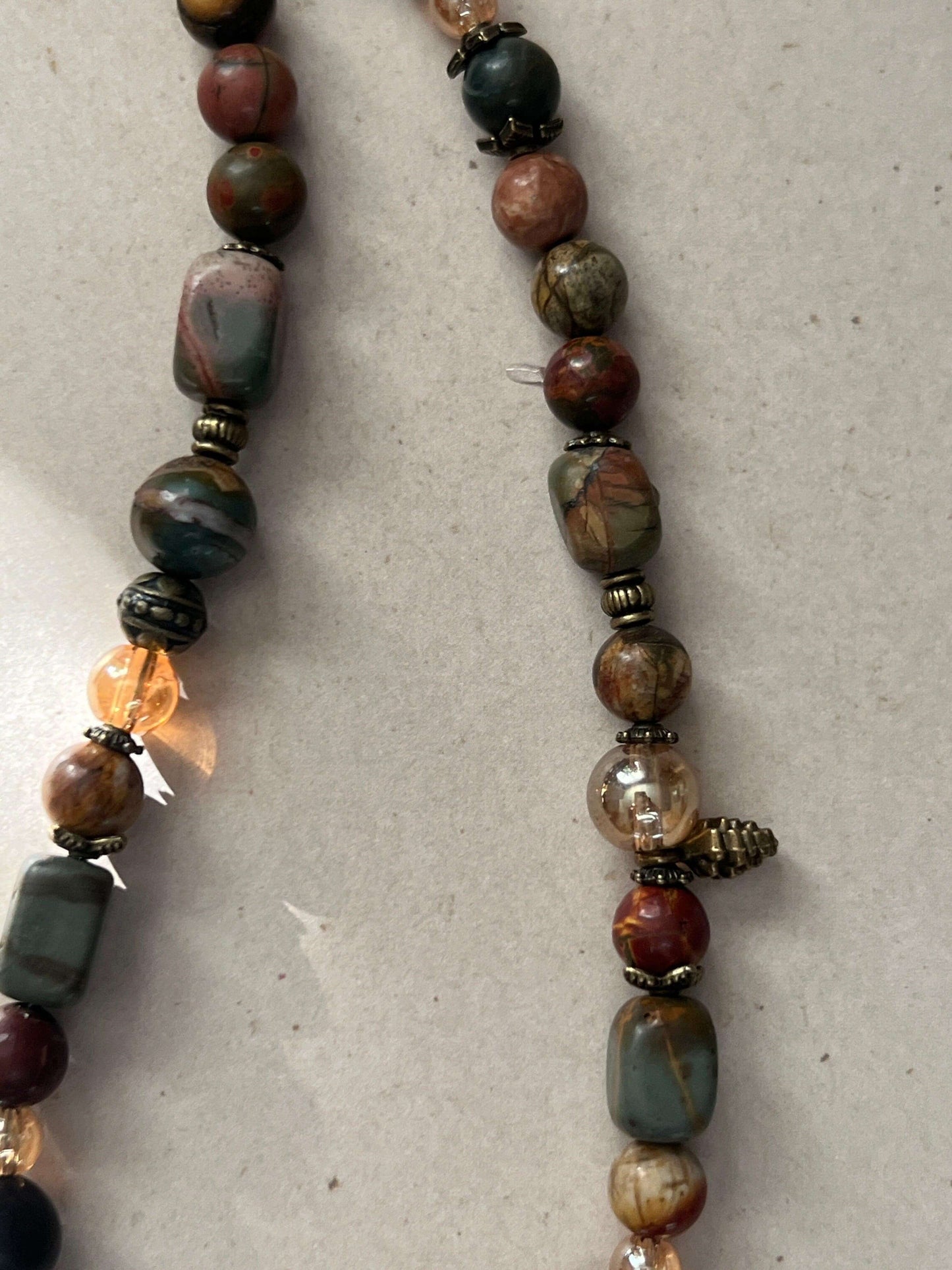 Bird's Nest Necklace | Bohemian Design Natural Gem Stones - Distinct Designs