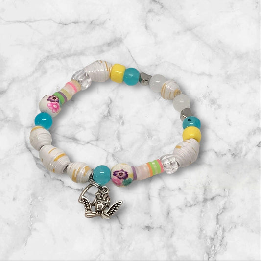 Gift Bag | Handmade Beachy Vibes Bracelet with Unique Charms - Distinct Designs