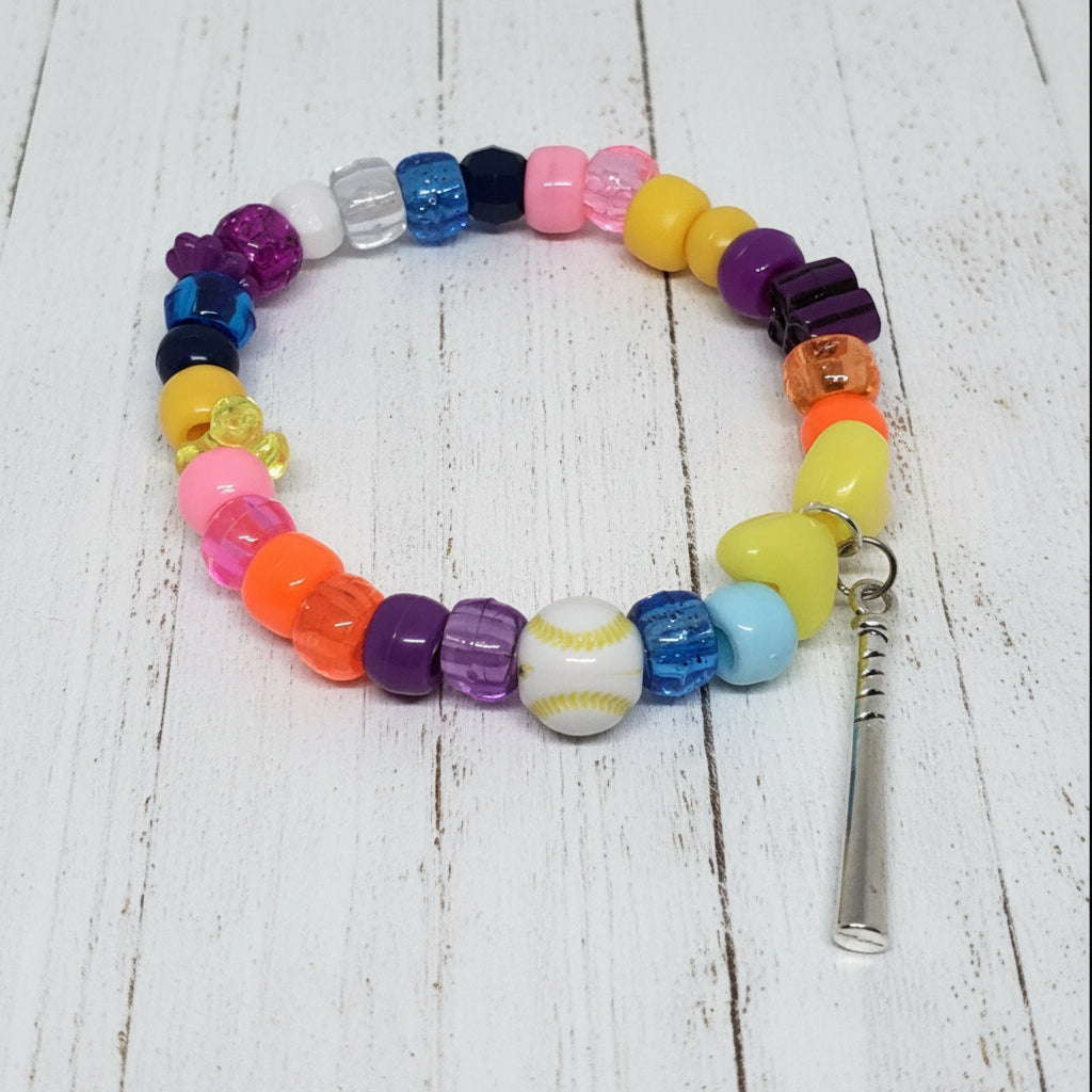 Baseball Friendship Beaded Bracelet Set | Sporty Chic Handmade Jewelry - Distinct Designs