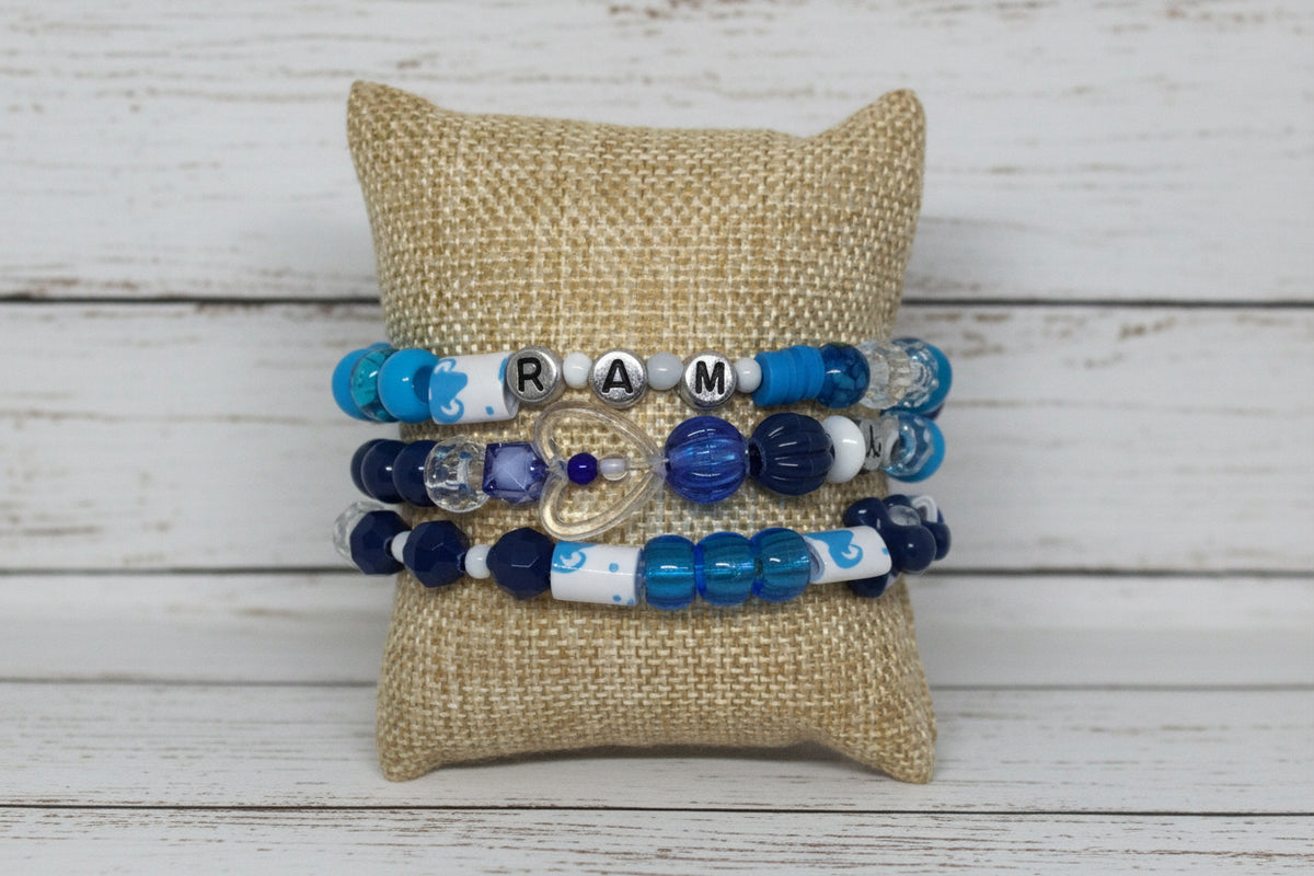 Beaded Friendhip Bracelet Set | Zodiac Charmed Handmade Jewelry - Distinct Designs