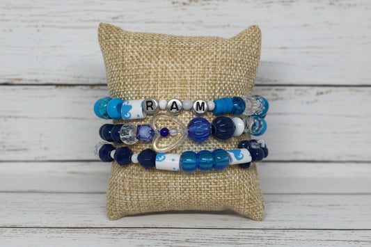 Beaded Friendhip Bracelet Set | Zodiac Charmed Handmade Jewelry - Distinct Designs