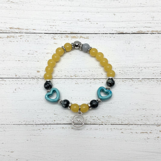 Beaded Mixed Media Bracelet Set | Coastal Landing Handmade Jewerly - Distinct Designs