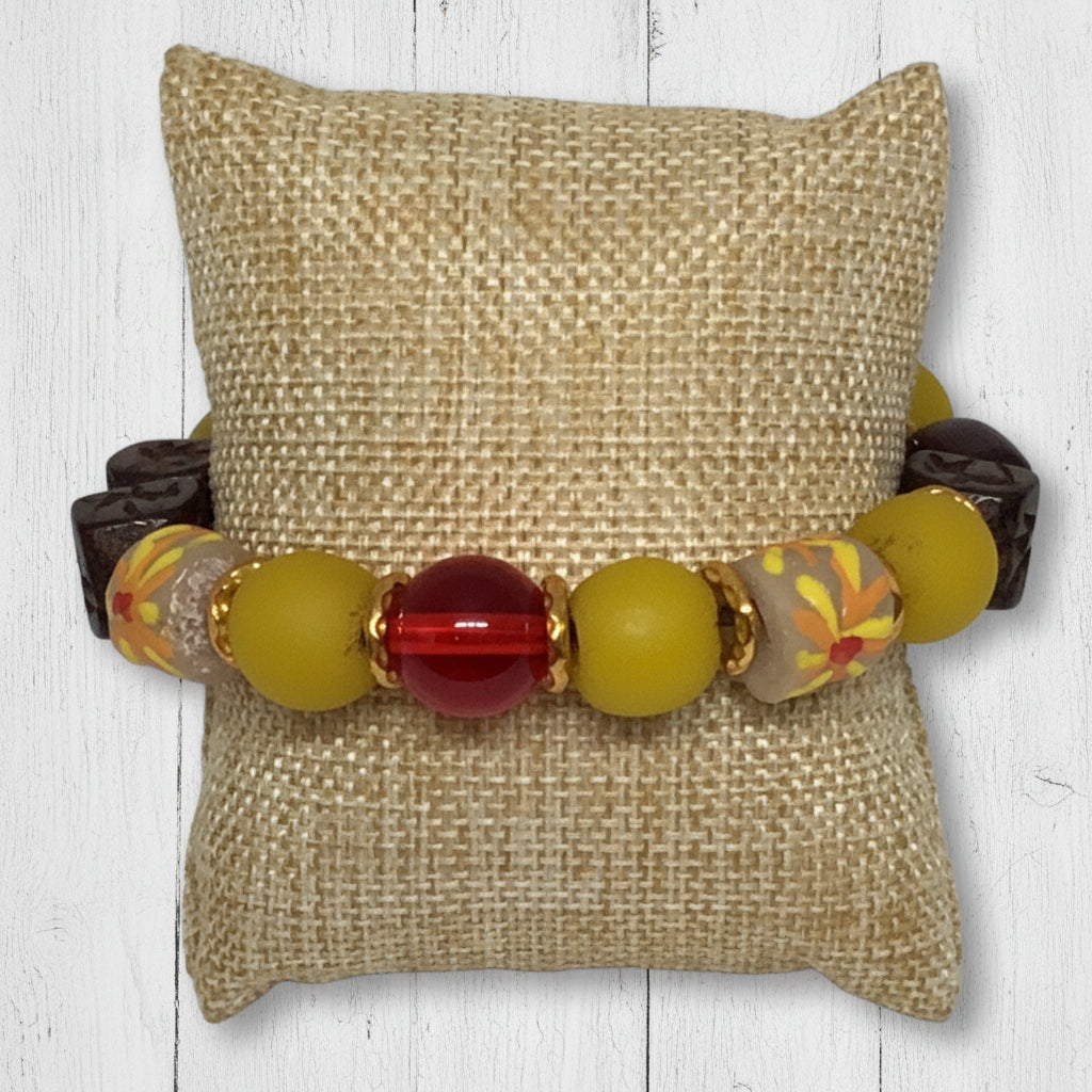 Cranberry Bracelet | Earthy Elegance & Handcrafted Charm - Distinct Designs