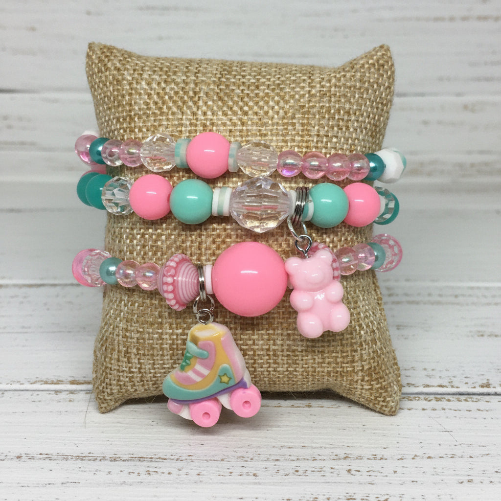 Friendship Charm Bracelets | Bubble Gum Pop Handmade Jewelry - Distinct Designs