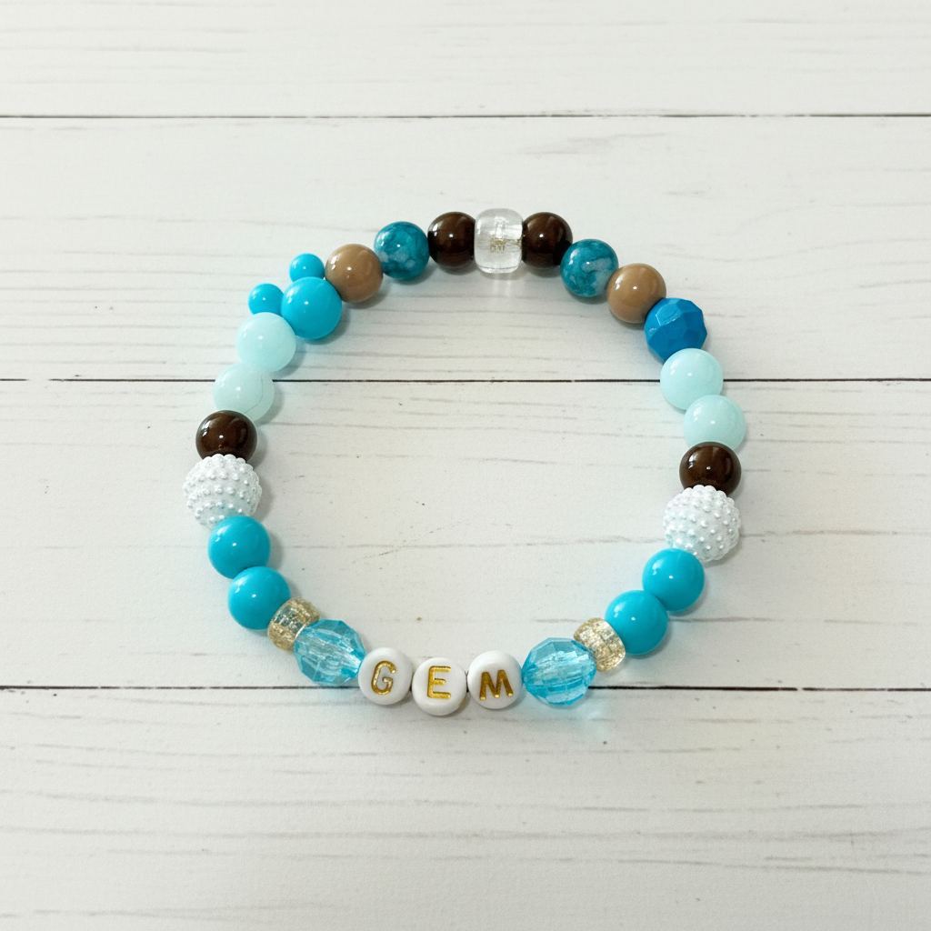 Gemini Beaded Bracelet Set | Cosmic Connection Handmade Jewelry - Distinct Designs