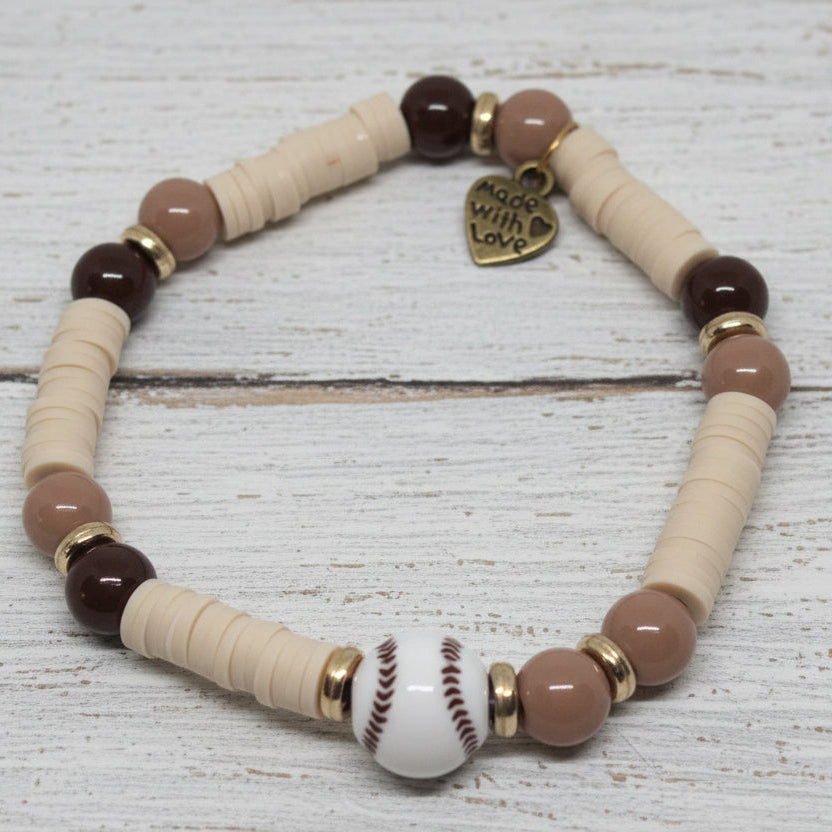 Heishi Beads Friendship Bracelet | Sporty Chic Handmade Jewelry - Distinct Designs