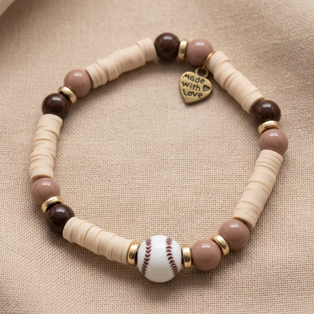 Heishi Beads Friendship Bracelet | Sporty Chic Handmade