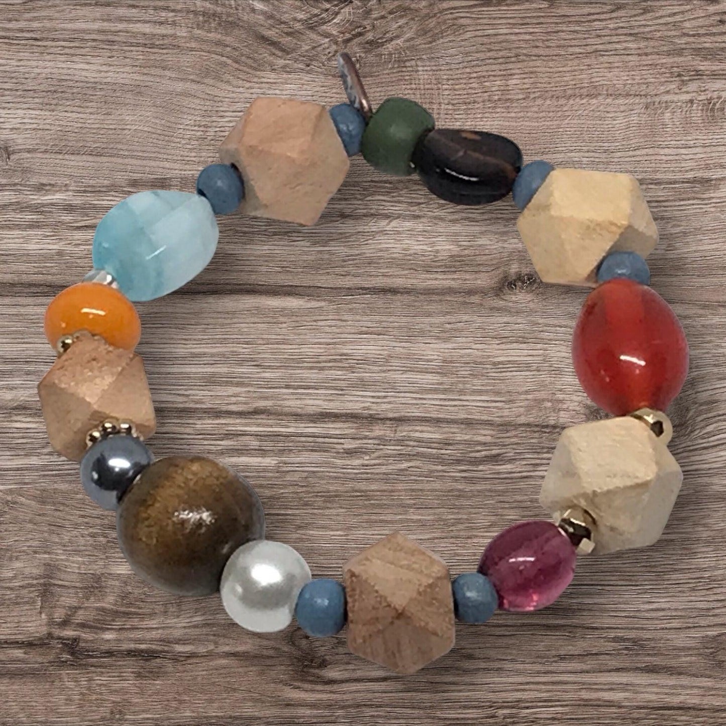 Wild Gemstones | Bracelet Unique Handcrafted Nature-Inspired Accessory - Distinct Designs