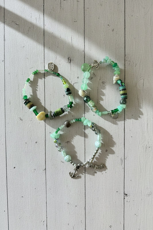 Natural Shell Naturtical Bracelets | Coastal Landing Handmade Jewelry - Distinct Designs