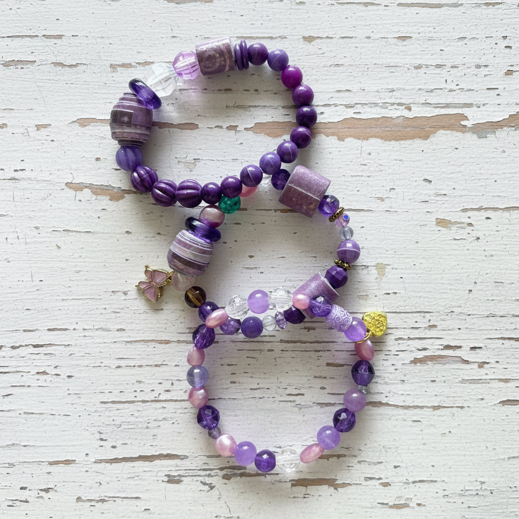 Pony Beads Friendship Bracelets | A Playful Pop Handmade Jewelry - Distinct Designs