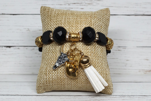 Western Beaded Stretch Bracelet | SouthWest Sands Handmade Jewelry - Distinct Designs
