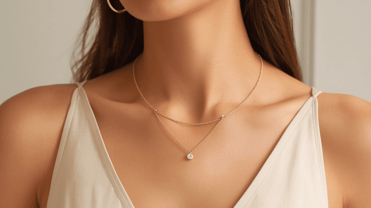 The Modern Minimalist - "You keep it clean, calm, and quietly stunning- your jewelry whispers, and everyone listens." - Distinct Designs