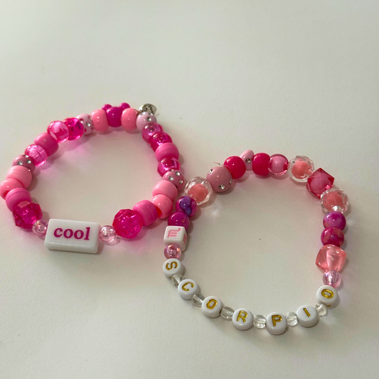 Beaded Zodaic Friendship Bracelet Set |Cosmic Connection Handmade Jewelry