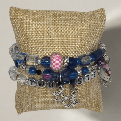 Kitty 2 Steps | Western Unique Glass Bracelet - Distinct Designs