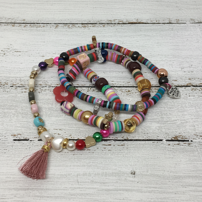 Crabby | 3-Piece Stretch Bracelets for Zodiac Lovers - Distinct Designs
