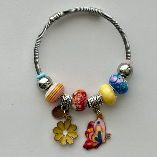 Dandelion Dreamer Bangle | Whimsical Beauty & Free-Spirited Charm
