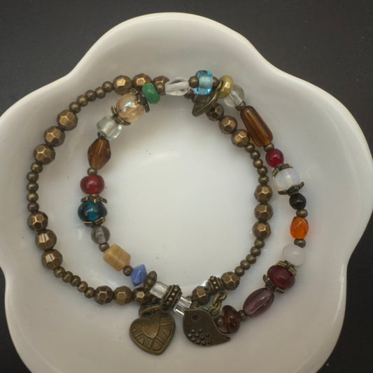 Canopy Green Bracelet | Boho Charm & Nature-Inspired Elegance