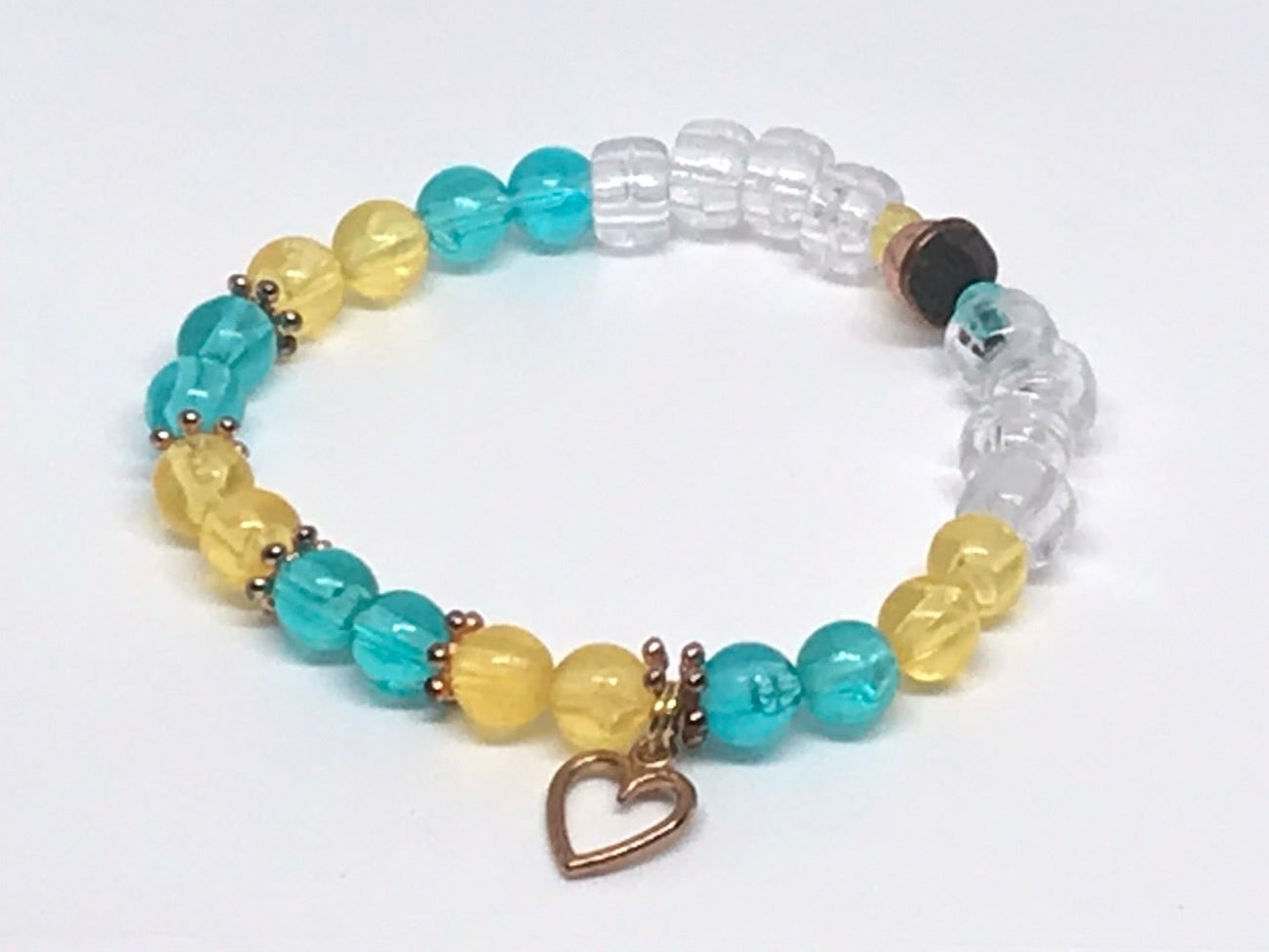 Breaker's Edge Bracelet Set | Rustic Turquoise and Metallic Hues