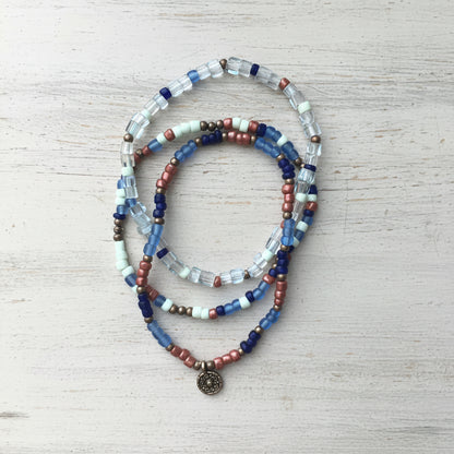 Dainty Tiny Glass Beads Bracelets Tribal Boho Handcrafted Jewelry