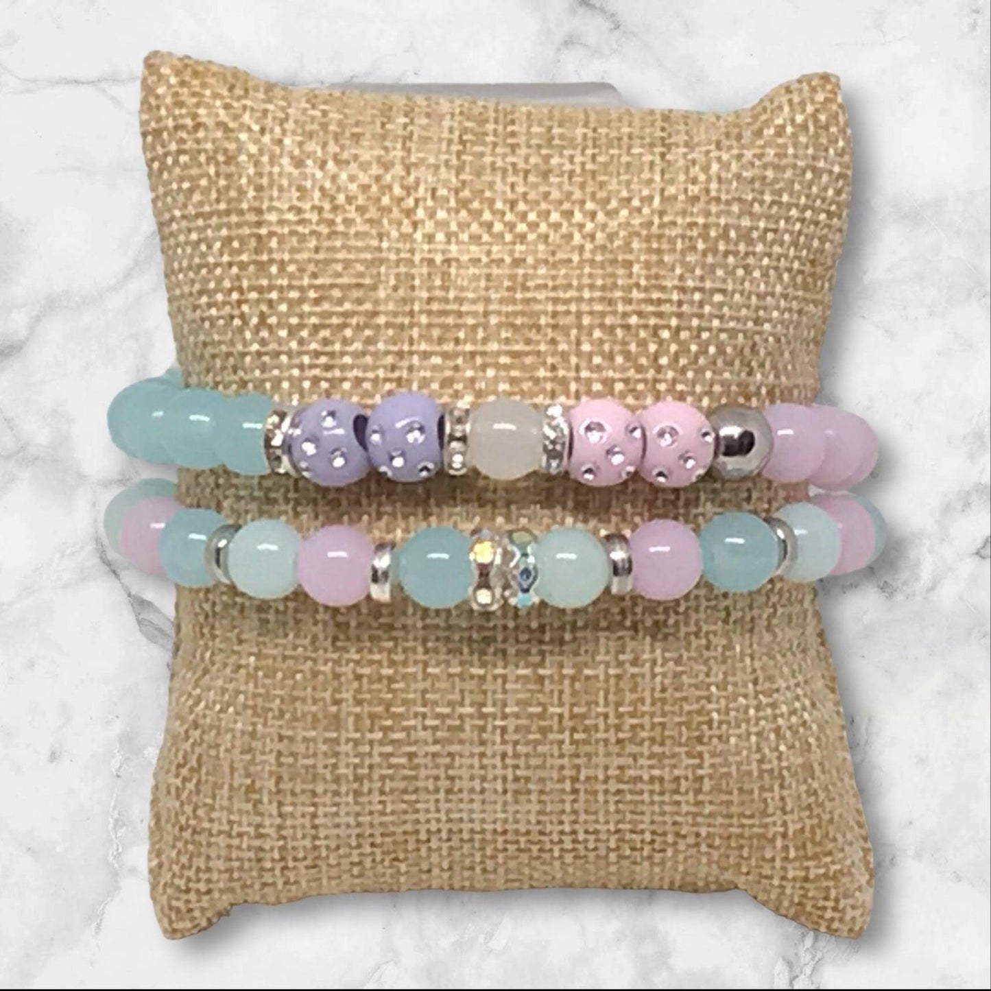 Beaded Charm Bracelet Set | Coastal Landing Handmade Jewelry - Distinct Designs