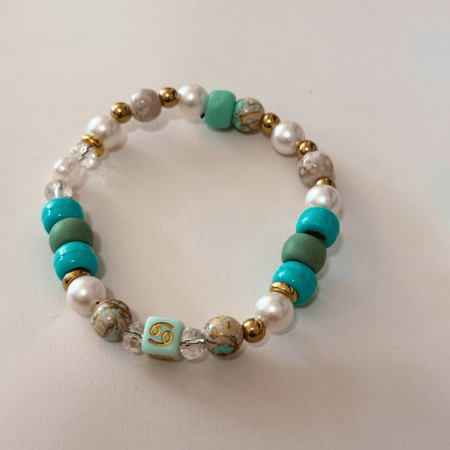 Beaded Zodiac Stretch Bracelet Set | Cosmic Collection Handmade Jewelry - Distinct Designs