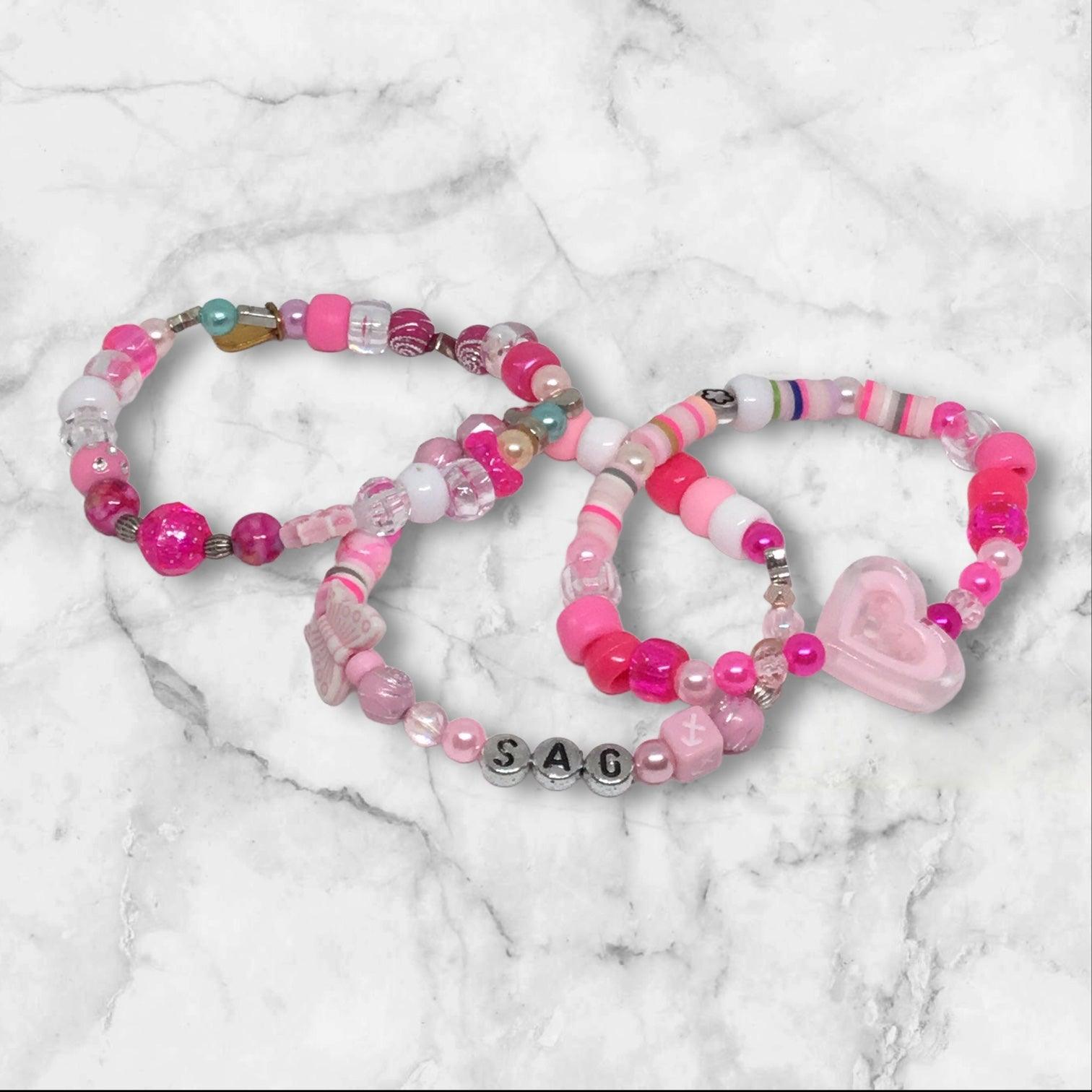 Butterfly Sag Bracelet Set – Bold & Playful Energy - Distinct Designs