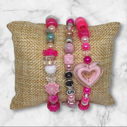 Butterfly Sag Bracelet Set – Bold & Playful Energy - Distinct Designs