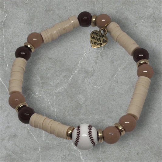 Heishi Beads Friendship Bracelet | Sporty Chic Handmade Jewelry - Distinct Designs
