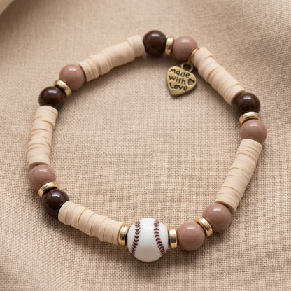 Heishi Beads Friendship Bracelet | Sporty Chic Handmade