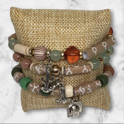 MIxed Media Western Bracelets | SouthWest Sands Handmade Jewelry - Distinct Designs