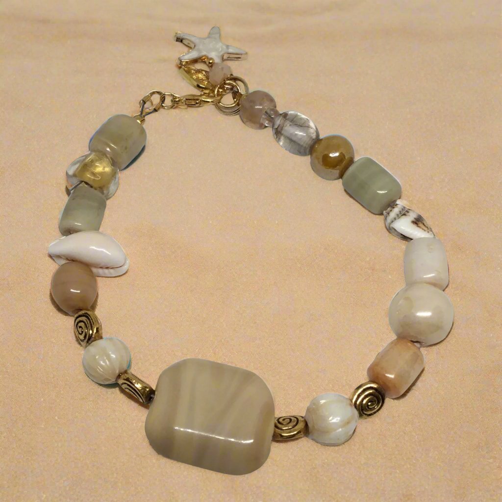 Walk In The Sand Bracelet | Coastal Elegance & Tranquility - Distinct Designs